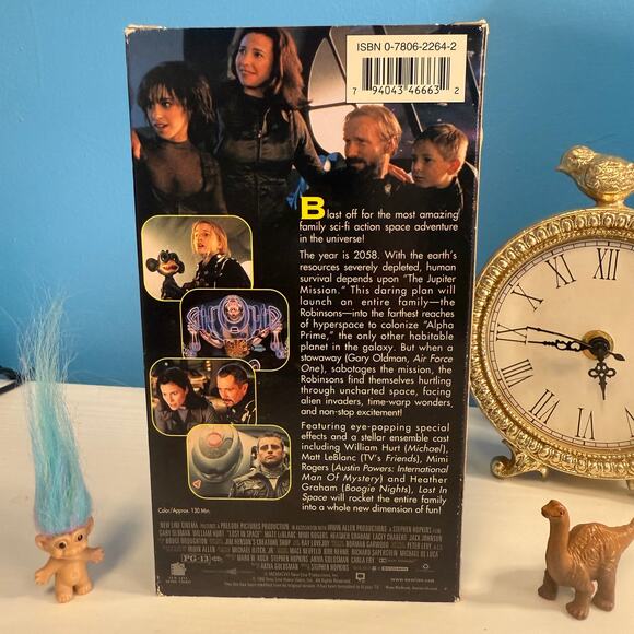 Lost in Space (1998) VHS | Sci-Fi Adventure | Matt LeBlanc & Gary Oldman - Picture 2 of 3